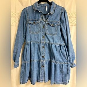 Free People Denim Dress